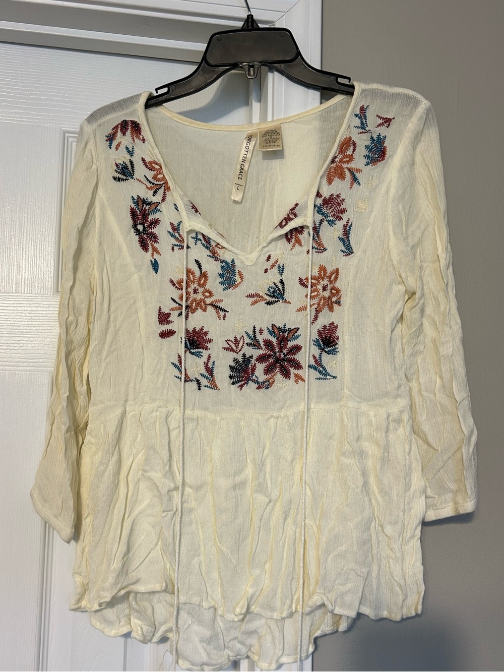 Boho style women’s tunic - Large